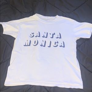 brandy melville santa monica shirt